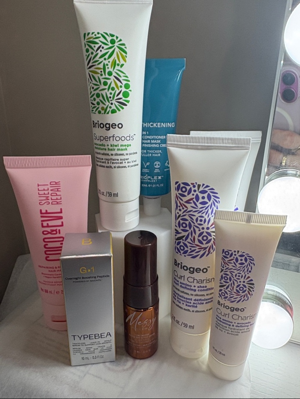 Briogeo TYPEBEA Coco & Eve Luxury Sephora Hair Bundle New Unused
